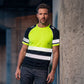 🦺 Men's High Visibility Round-Neck Top — Hi Vis Safety T-Shirt