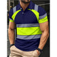 🦺 Men's High Visibility Round-Neck Top — Hi Vis Safety T-Shirt
