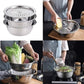 🎉 2026 Sale — Over 42,000 Sold! 🇩🇪 Germany Multifunctional Stainless Steel Basin Set – 3-Piece Kitchen Essential 🍳