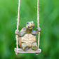 🐢 Whimsical Turtle Swing Decor — Handcrafted Hanging Ornament | Playful Design