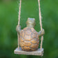 🐢 Whimsical Turtle Swing Decor — Handcrafted Hanging Ornament | Playful Design