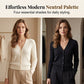 👗 WOMEN'S THIN CROPPED CARDIGAN — Button Front Summer Shawl