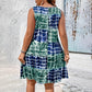 🌸Women's Sleeveless V-Neck Tie-Dye Dress