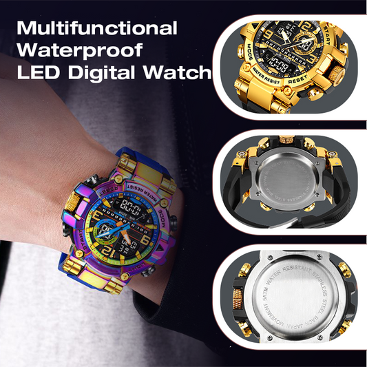 ⌚Multifunctional Waterproof LED Digital Watch