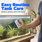 🧲 Magnetic Aquarium Glass Cleaner — Strong Magnet Scrubber for Fish Tanks | Floating Inner Pad | No Wet Hands