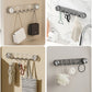🌀 Punch-Free Ripple Rotary Suction Cup Hanger Rack