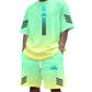 👕 Men's Summer T-Shirt & Shorts Two-Piece Set — Coordinated Casual Co-Ord