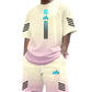 👕 Men's Summer T-Shirt & Shorts Two-Piece Set — Coordinated Casual Co-Ord