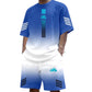 👕 Men's Summer T-Shirt & Shorts Two-Piece Set — Coordinated Casual Co-Ord