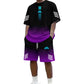 👕 Men's Summer T-Shirt & Shorts Two-Piece Set — Coordinated Casual Co-Ord