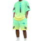👕 Men's Summer T-Shirt & Shorts Two-Piece Set — Coordinated Casual Co-Ord
