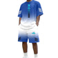👕 Men's Summer T-Shirt & Shorts Two-Piece Set — Coordinated Casual Co-Ord