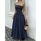 🌸 Elegant Off-Shoulder Dress — Delicate Polka Dot Print | Flattering Cinched Waist