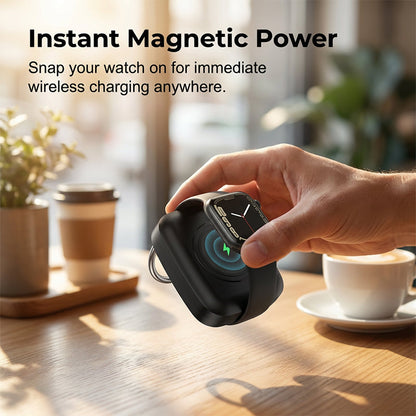 🔑 Portable Keychain Charger for Smartwatches