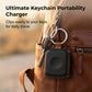 🔑 Portable Keychain Charger for Smartwatches