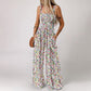 👗 Women's Casual Print Sleeveless Overalls Jumpsuit — Wide Leg Loose Fit