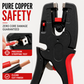 ⚡ 2-in-1 Automatic Wire Stripper & Cutter — Self-Adjusting Stripping Tool
