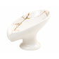 💧 Self-Draining Ceramic Soap Dish — 45° Tilt Design Drains Water Instantly
