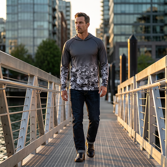 🌬️ Breathable Fishing Jersey — Lightweight Closed-Hole Mesh | Airflow Design | Keeps You Cool on Hot Days