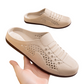 👞 Men's Summer Breathable Mesh Half Slippers — Lightweight Slip-On Casual Shoes | Open Heel Design