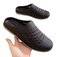 👞 Men's Summer Breathable Mesh Half Slippers — Lightweight Slip-On Casual Shoes | Open Heel Design