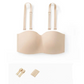 👙 Invisible Push-Up Bandeau Bra — Seamless Strapless Bra