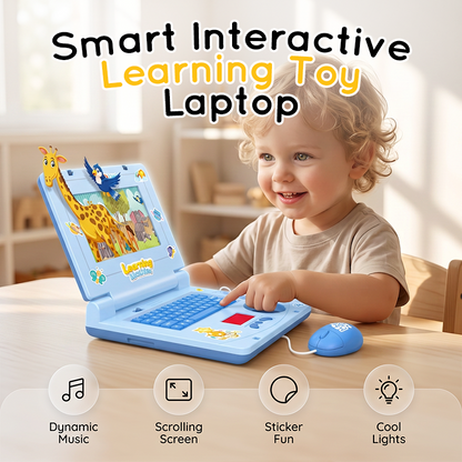Educational Laptop Toy with Smart Stages — 3 Levelled Learning Modes