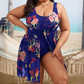 🌸Women's Floral Print One Piece Swim Dress