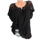 ⭐ Women’s Elegant Lace Embroidered V-Neck Top