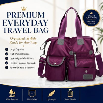 👜 Large Capacity Waterproof Tote Bag for Women