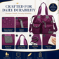 👜 Large Capacity Waterproof Tote Bag for Women