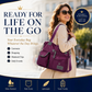 👜 Large Capacity Waterproof Tote Bag for Women