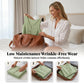 👗 Women's Casual V-Neck Sleeveless Two-Piece Set — Co-ord Matching Top & Wide Leg Pants