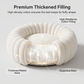 🌿Ultra-Soft Round Calming Cat & Dog Bed