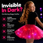 🎨LED Light Up Sequin Tutu Skirt Star Mesh Princess Skirt for Girls and Adults