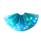 🎨LED Light Up Sequin Tutu Skirt Star Mesh Princess Skirt for Girls and Adults