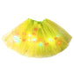 🎨LED Light Up Sequin Tutu Skirt Star Mesh Princess Skirt for Girls and Adults