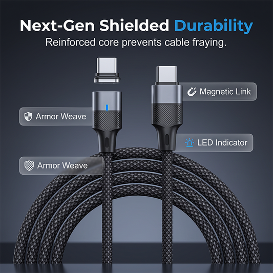 ⚡Fast Charging USB Data Cable — Magnetic charging cable