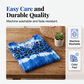👗 Women's Casual Tie Dye Leopard Print V-Neck Dress — Trendy Mix Print T-Shirt Dress | Relaxed Loose Fit | Short Sleeve