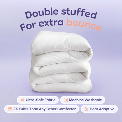 🛏️ Hotel Quality Double Duvet – Ultra-Soft Super Microfibre Duvet Core