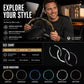 🏎️ Universal Carbon Fiber Steering Wheel Cover — Anti-Slip Segmented Design
