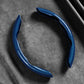 🏎️ Universal Carbon Fiber Steering Wheel Cover — Anti-Slip Segmented Design