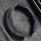 🏎️ Universal Carbon Fiber Steering Wheel Cover — Anti-Slip Segmented Design