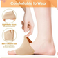👣 SEBS Forefoot Pads with Heel Strap Toe Separator for High Heels