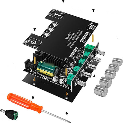 🔊 2.1 Channel Bluetooth - compatible Audio Power Amplifier Module