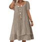 👗Women's Casual Loose Fit Short Sleeve Dress