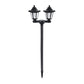 🏮Retro Solar Garden Lights Outdoor Double Head Hexagonal Street Lamp