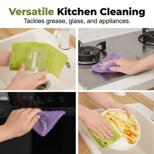 🧹Multipurpose Reusable Tear-Off Cleaning Cloth Roll