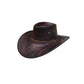 🤠 Vintage Wide Brim Cowboy Hat with Adjustable Strap