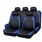 🚗 9-Piece Universal Fit Leather Car Seat Cover Set — Full Set PU Leather Seat Protectors for Cars & SUVs